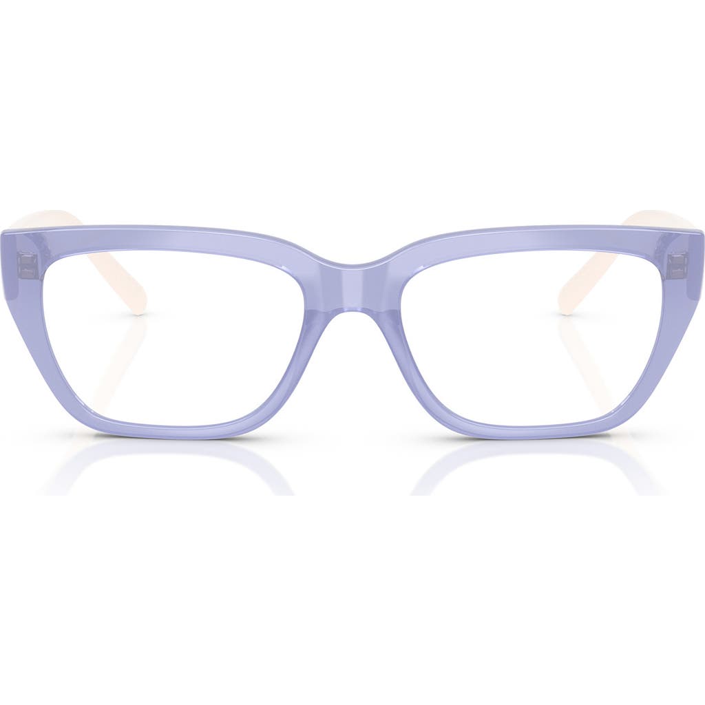 Vogue 51mm Pillow Optical Glasses In Purple