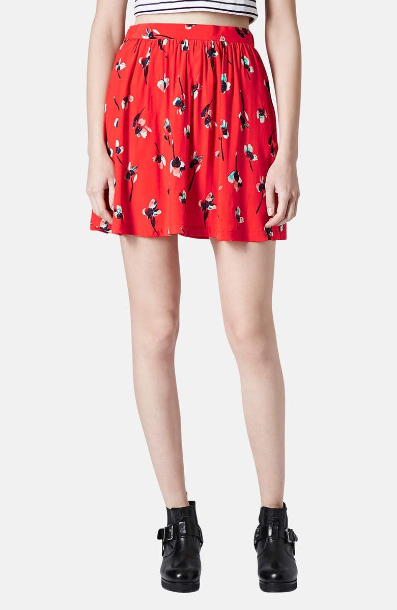 Topshop Floral Print Skirt | Nordstrom