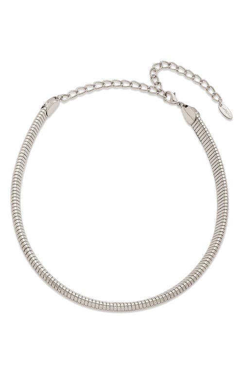Ettika Your Essential Flex Choker Necklace In Metallic