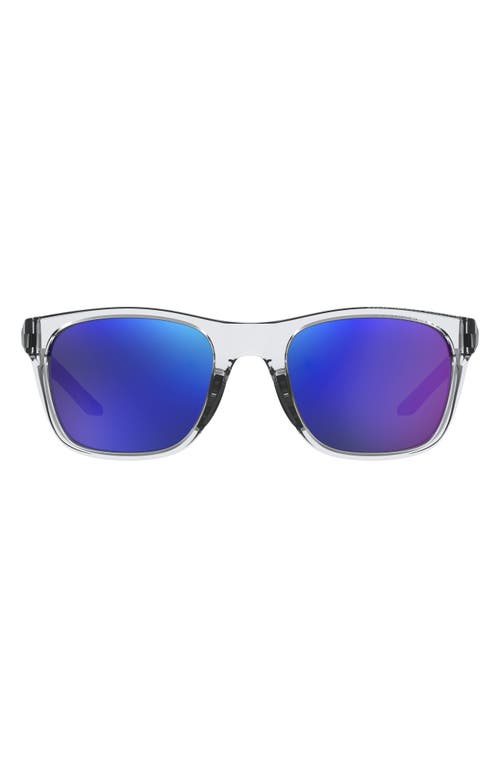Under Armour 55mm Square Sunglasses in Crystal