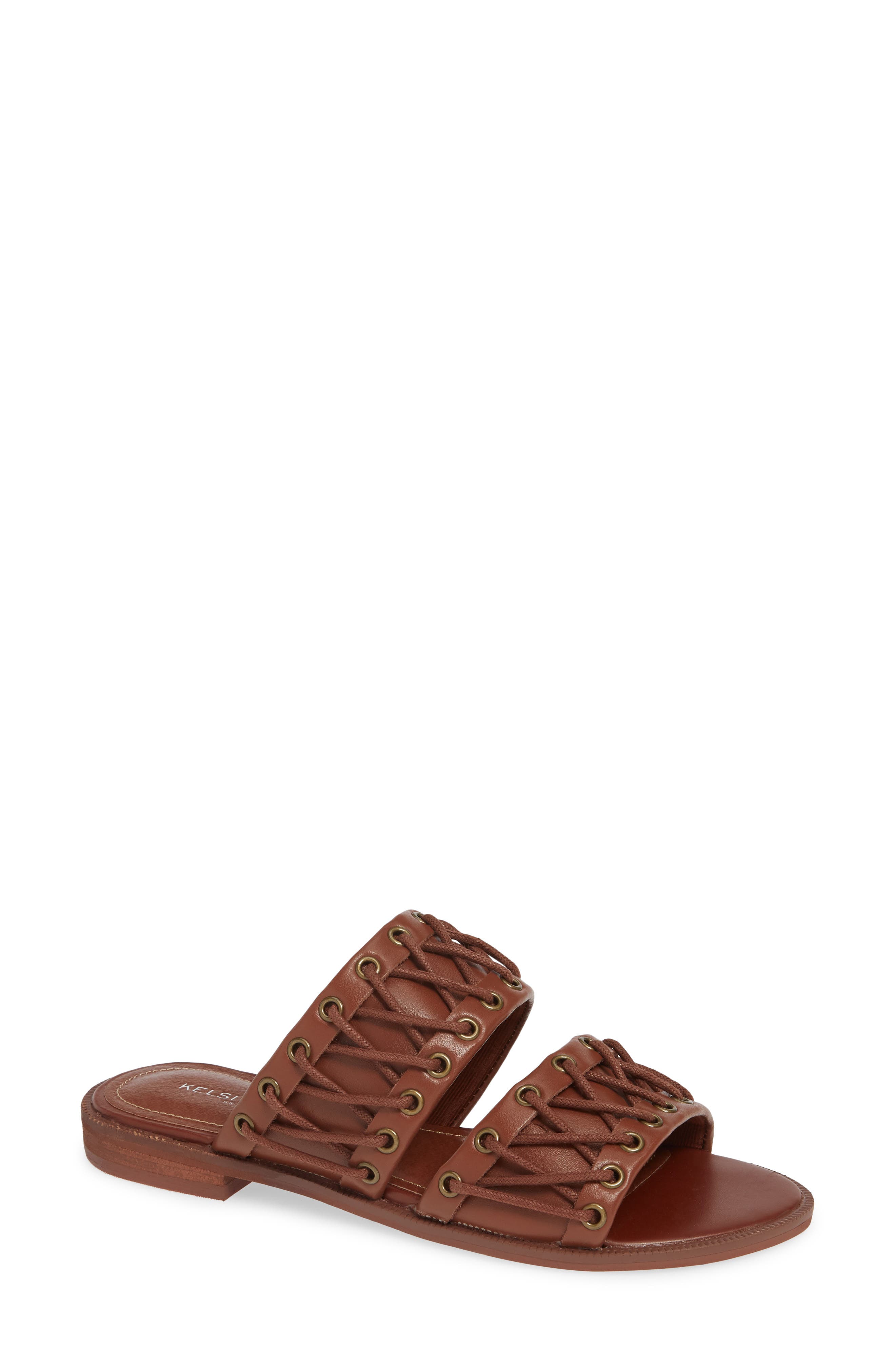 Kelsi Dagger Brooklyn Rio Slide Sandal- Brown