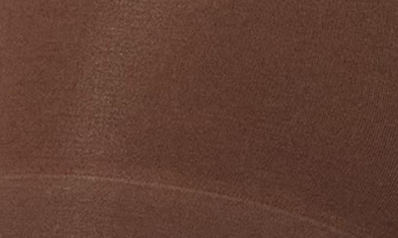 Spanx Ecocare Seamless Stretch Shorts In Chestnut Brown
