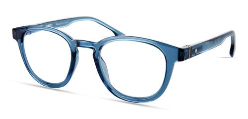 Shop One:1 Helvetica Reading Glasses In Blue