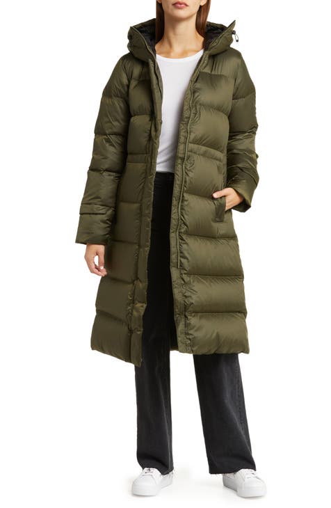 Down-Filled Long Puffer Jacket
