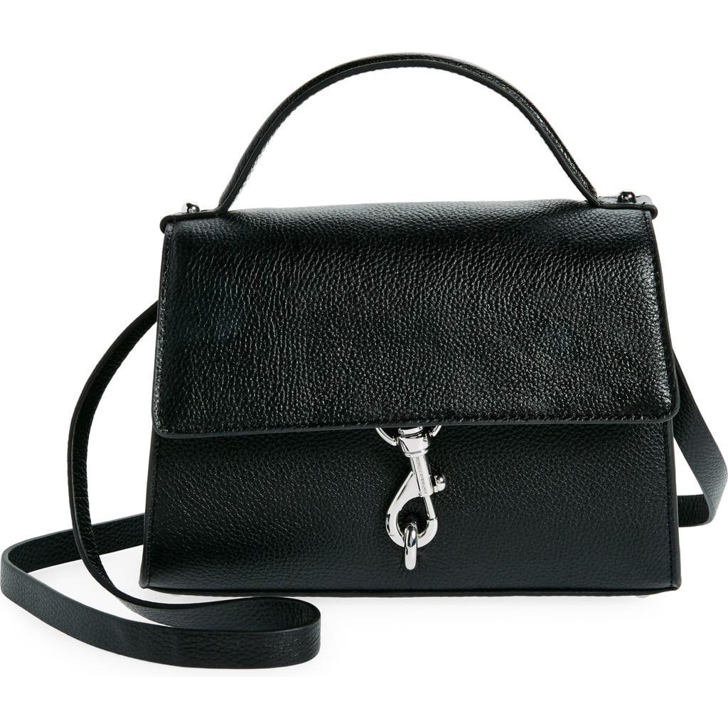 Rebecca Minkoff Megan Convertible Top-handle Bag In Black