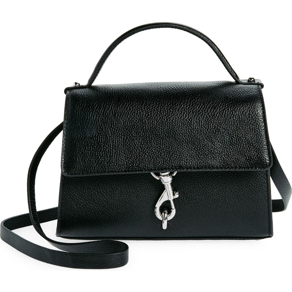 Rebecca Minkoff Megan Convertible Top-handle Bag In Black