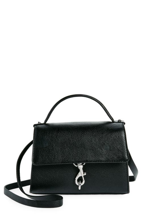 Shop Rebecca Minkoff Megan Convertible Top-handle Bag In Black