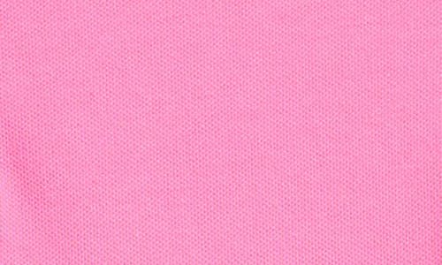 Polo Ralph Lauren Kids' Stretch Cotton Mesh Polo Dress In Baja Pink