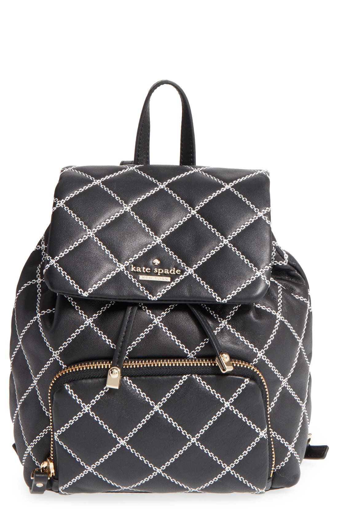 kate spade new york 'emerson place jessa' quilted leather backpack