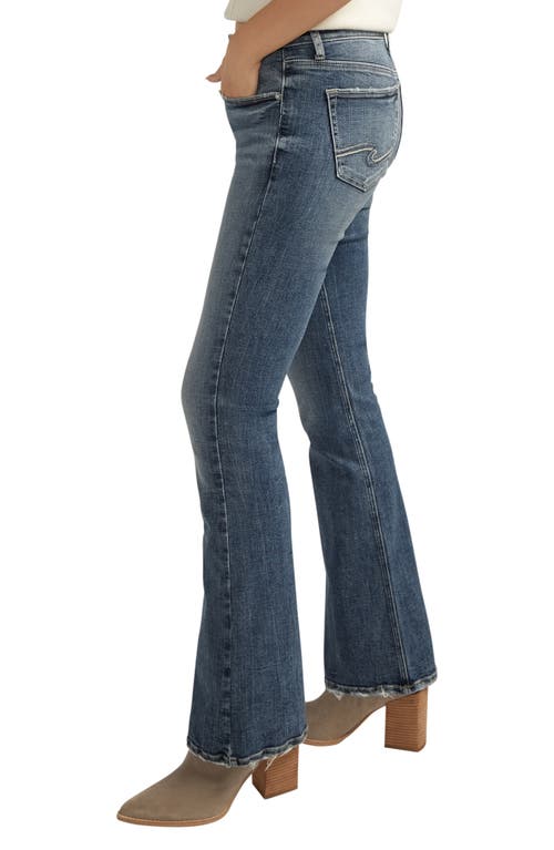 Shop Silver Jeans Co. Suki Curvy Mid Rise Bootcut Jeans In Indigo