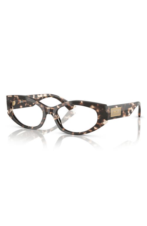 VERSACE VERSACE 53MM IRREGULAR OPTICAL GLASSES 