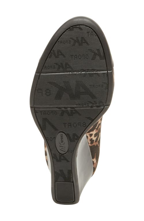 Anne Klein Taite Wedge Pump In Natural Multi