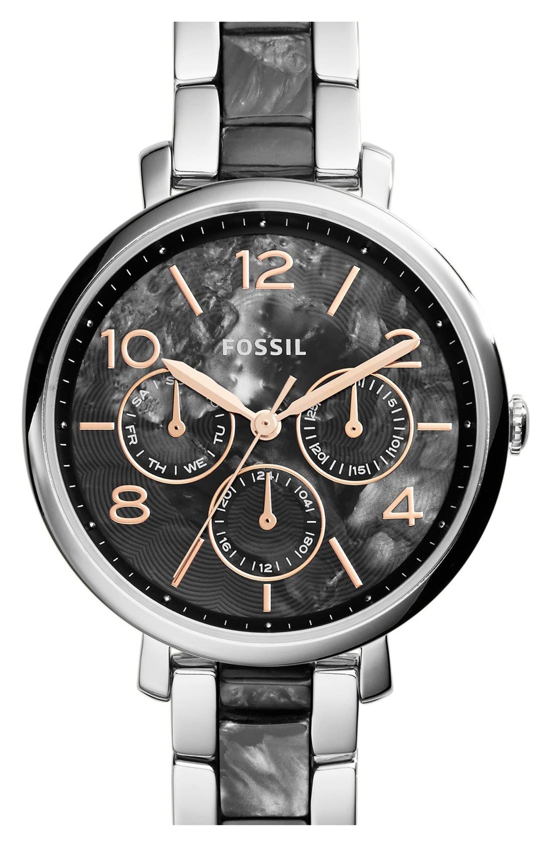 Fossil 'Jacqueline' Chronograph Bracelet Watch, 36mm Nordstrom
