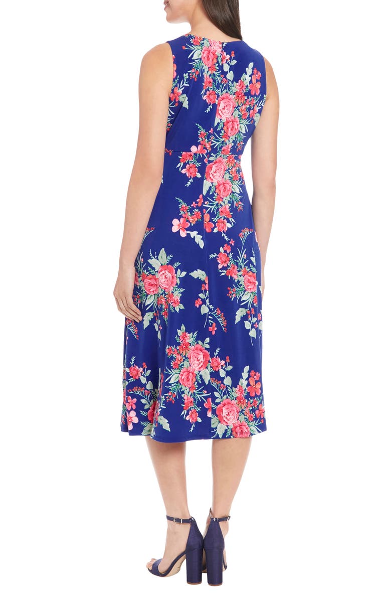 Keyhole Detail Fit 'n' Flare Dress