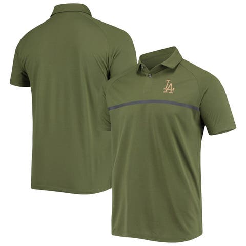 Men's Levelwear Green Miami Marlins Sector Core Polo