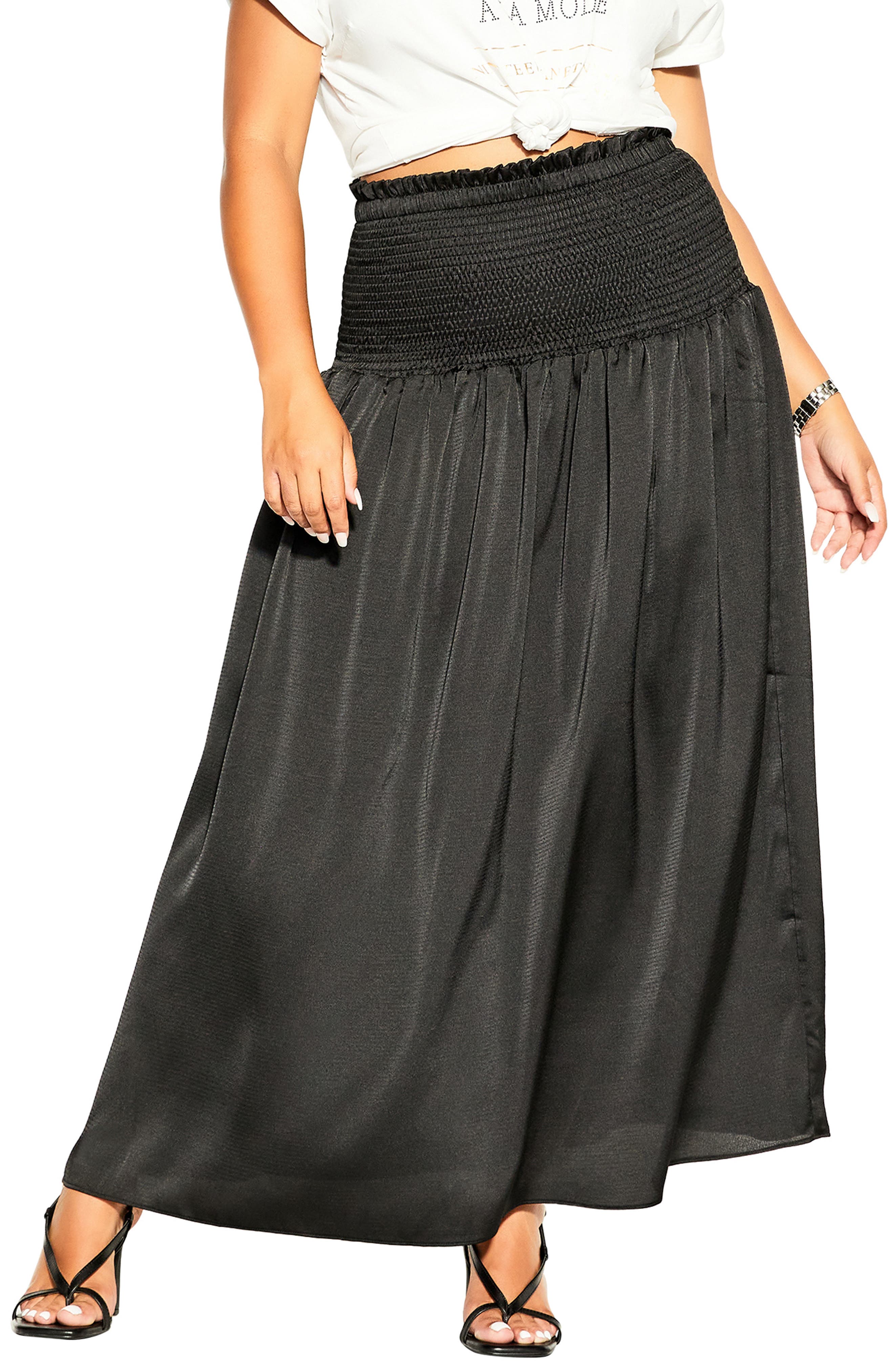 black maxi skirt nordstrom