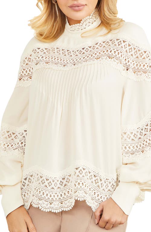 Marciano Millie Long Sleeve Blouse in Sandy Shore