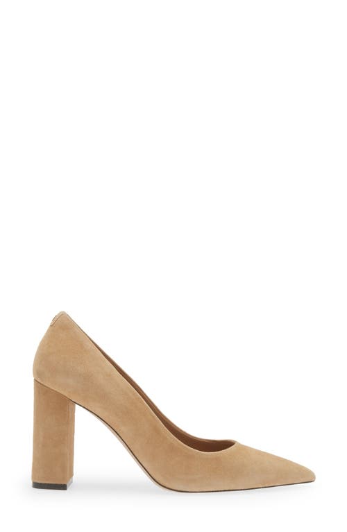 Shop Hugo Boss Boss Janet Pointed Toe Pump In Light Beige