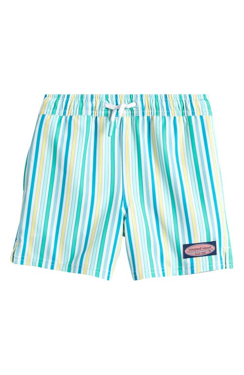 vineyard vines Kids' Chappy Print Swim Trunks at