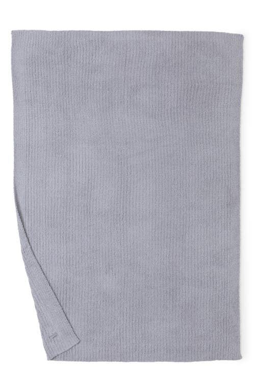 Shop Barefoot Dreams Cozychic™ Rib Throw Blanket In Dove Gray