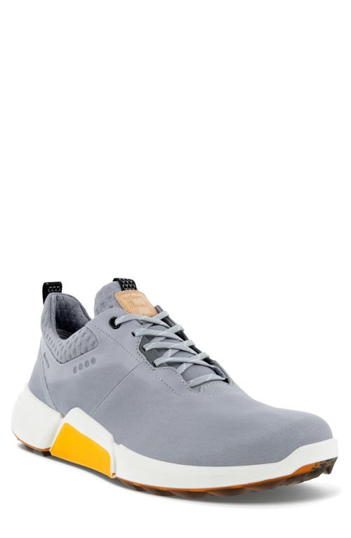 ECCO BIOM® Waterproof Golf Sneaker in Silver Grey