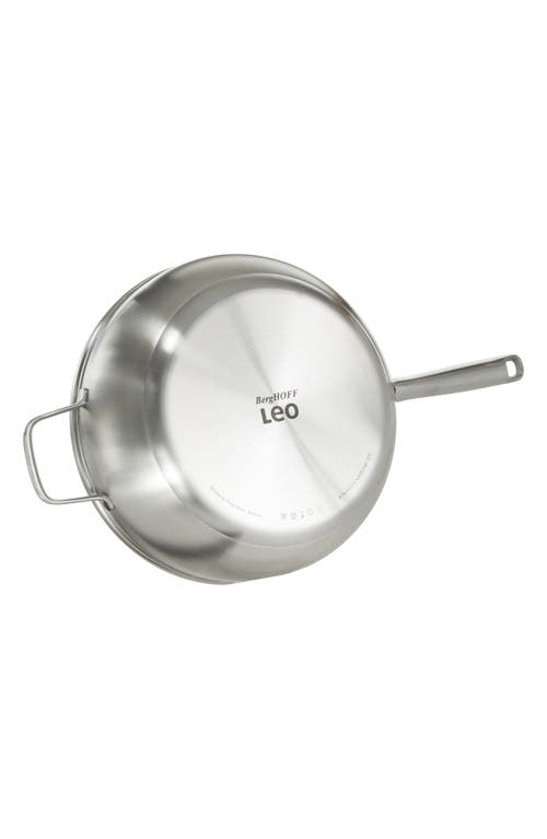 Berghoff Leo Graphite 11-inch Covered Wok Pan In Grey