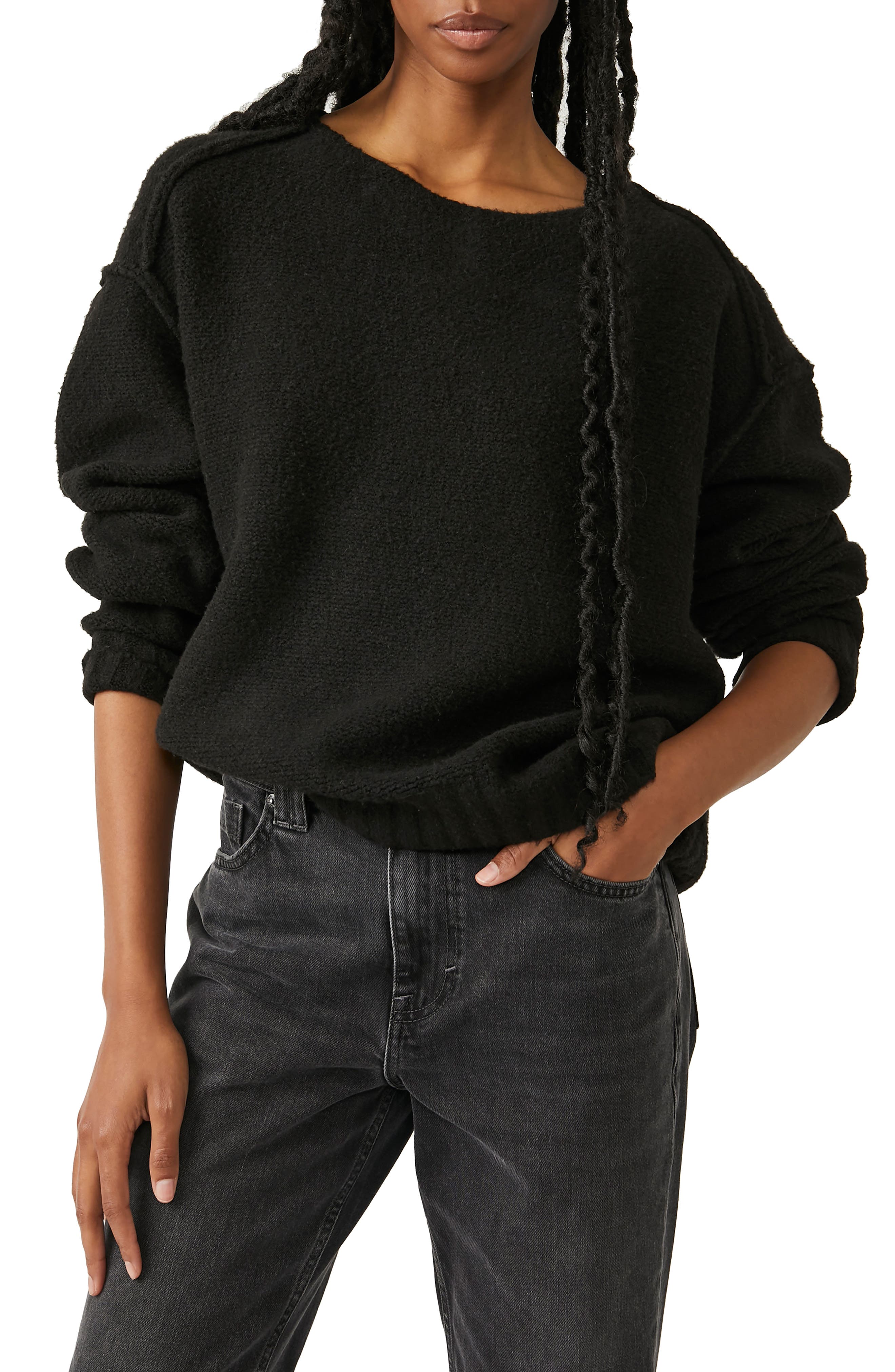 Women's Black Tunic Sweaters | Nordstrom