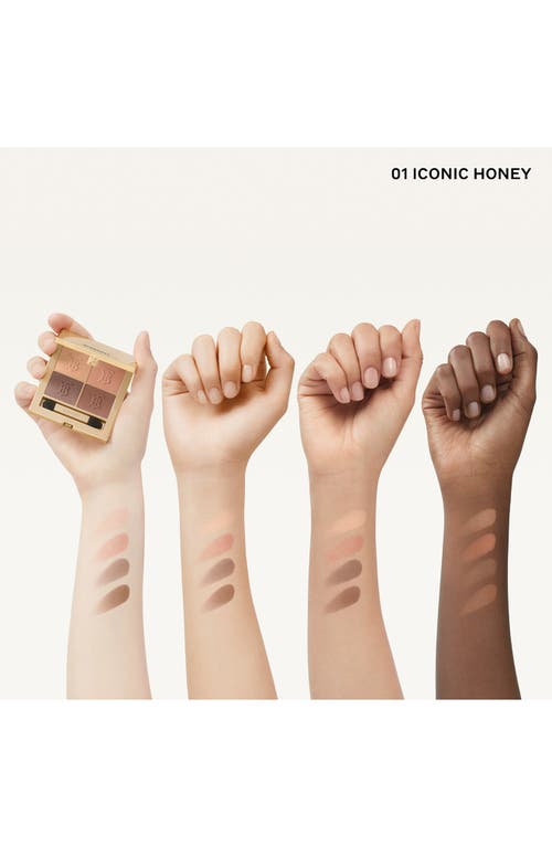 Burberry Eye Quad Eyeshadow Palette In 01 Iconic Honey