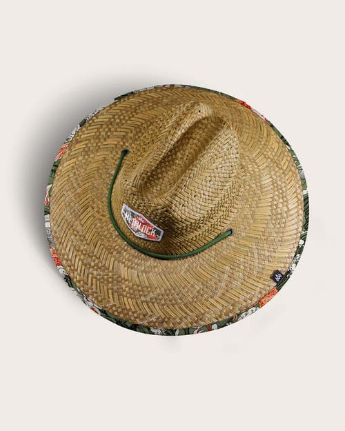 HEMLOCK HEMLOCK FORTUNE STRAW LIFEGUARD HAT