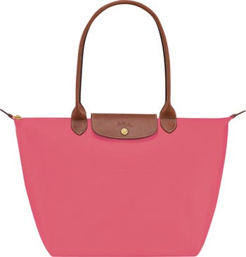 WHAT'S IN MY BAG? PINK LONGCHAMP LE PLIAGE TOTE & BACKPACK 