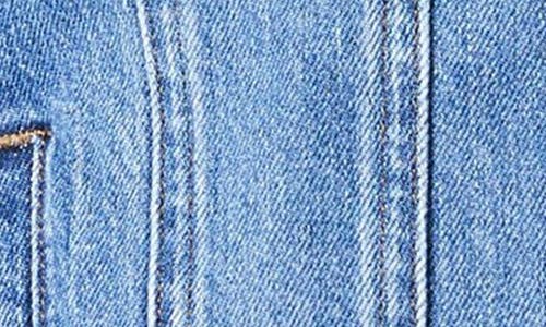 Mavi Jeans Katy Denim Trucker Jacket In Dark Recycled Blue