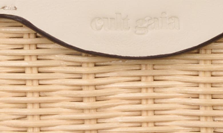 Shop Cult Gaia Gwyneth Basket Weave Handbag In Natural