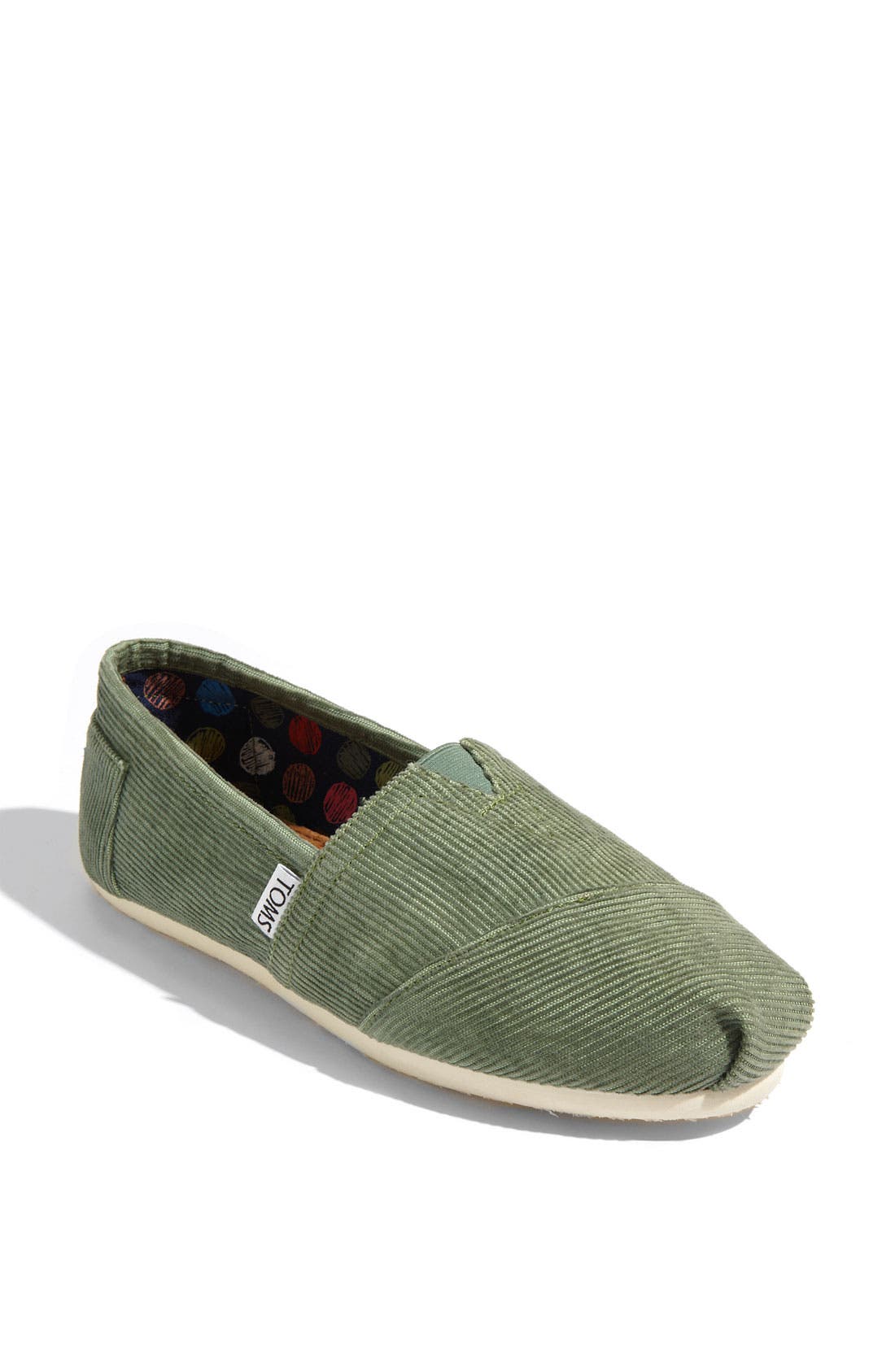 corduroy slip ons