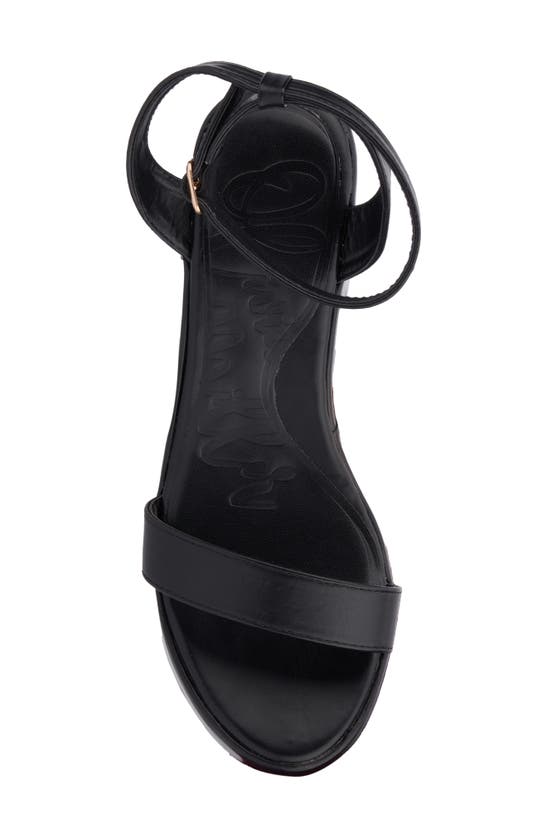 Shop Olivia Miller Charmer Platform Sandal In Black