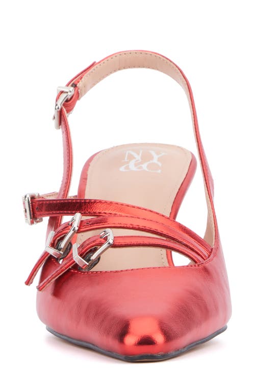 NEW YORK AND COMPANY NEW YORK AND COMPANY IMARI SLINGBACK PUMP 