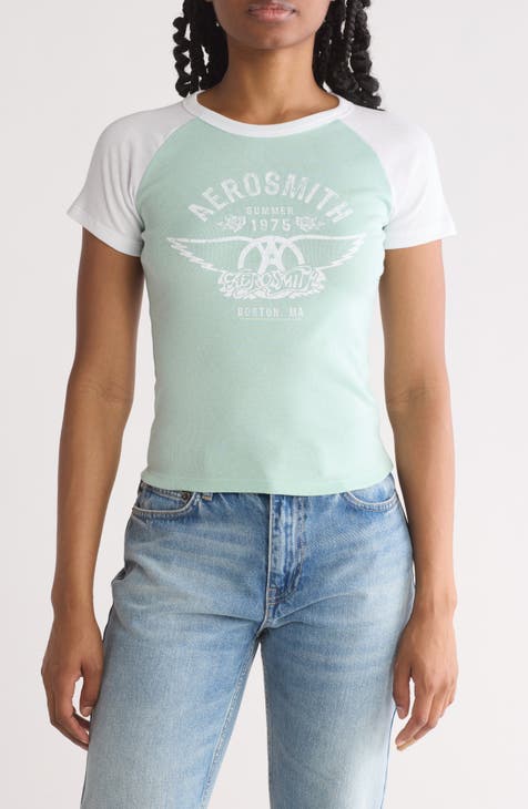 Aerosmith Raglan Graphic T-shirt