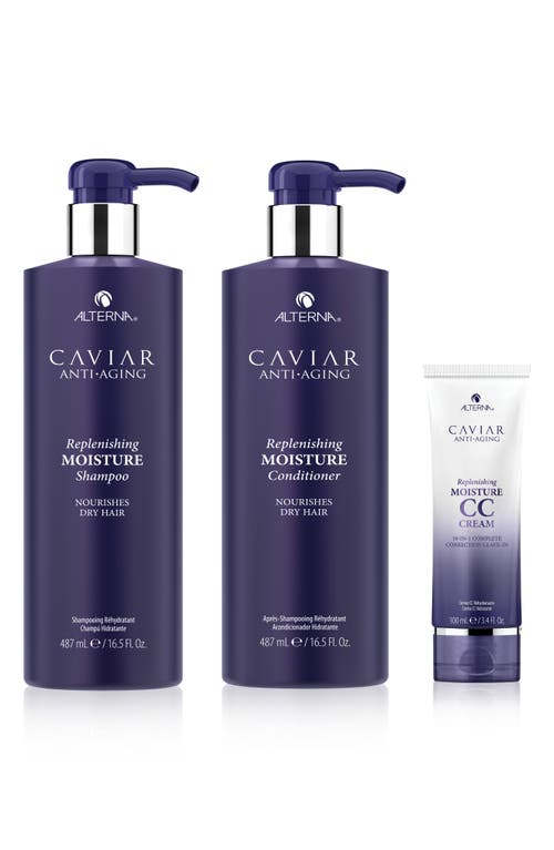 Alterna ® Caviar Anti-aging Replenishing Moisture Bundle Set $137 Value In No Color