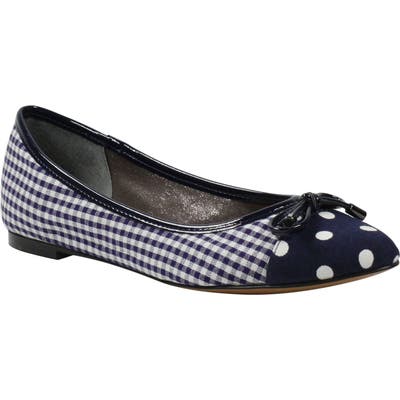J. Renee Charmyne Skimmer Flat, Blue