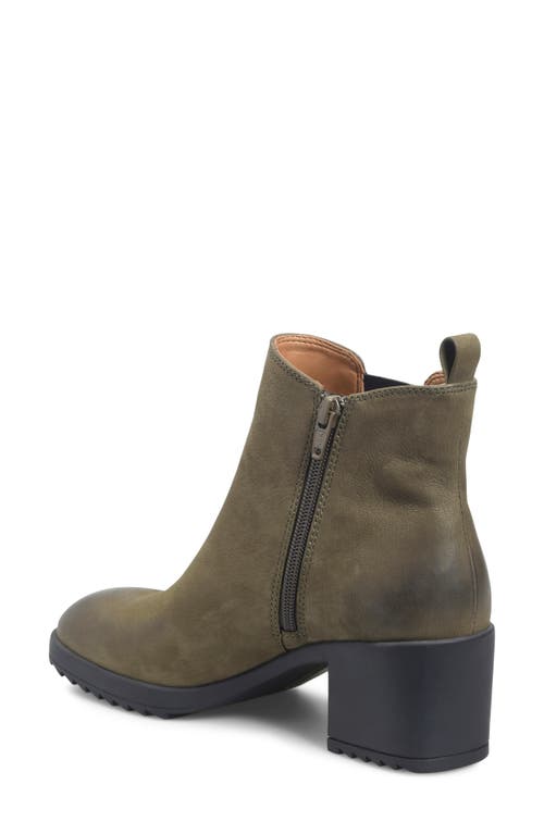 Shop Comfortiva Hammond Water Resistant Bootie In Fern Green