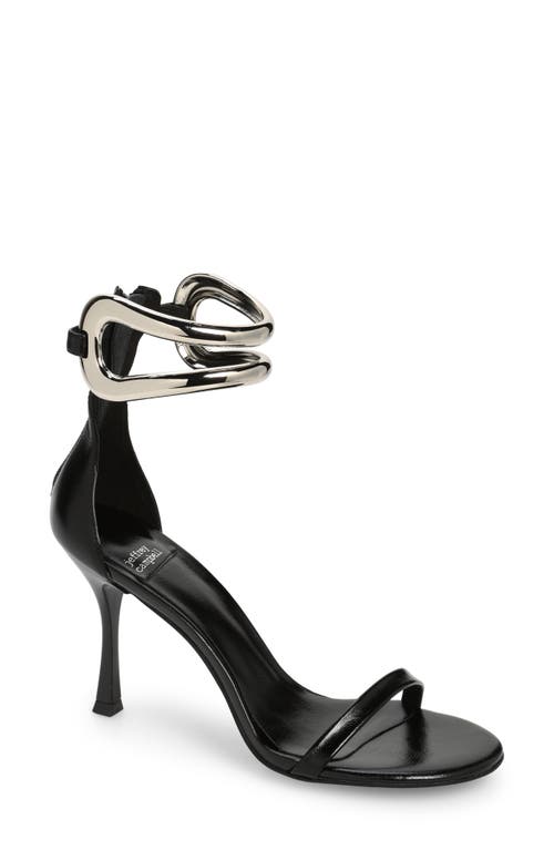 Jeffrey Campbell Cuff It Ankle Strap Sandal Silver at Nordstrom,