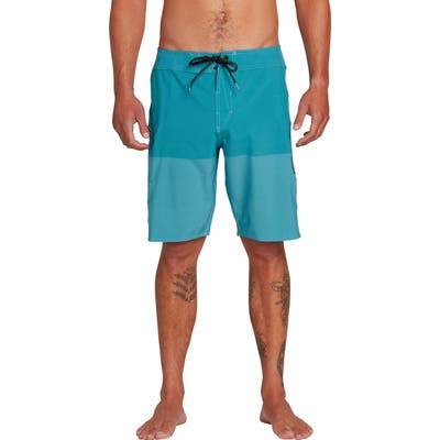 Volcom Lido Heather Board Shorts, Blue
