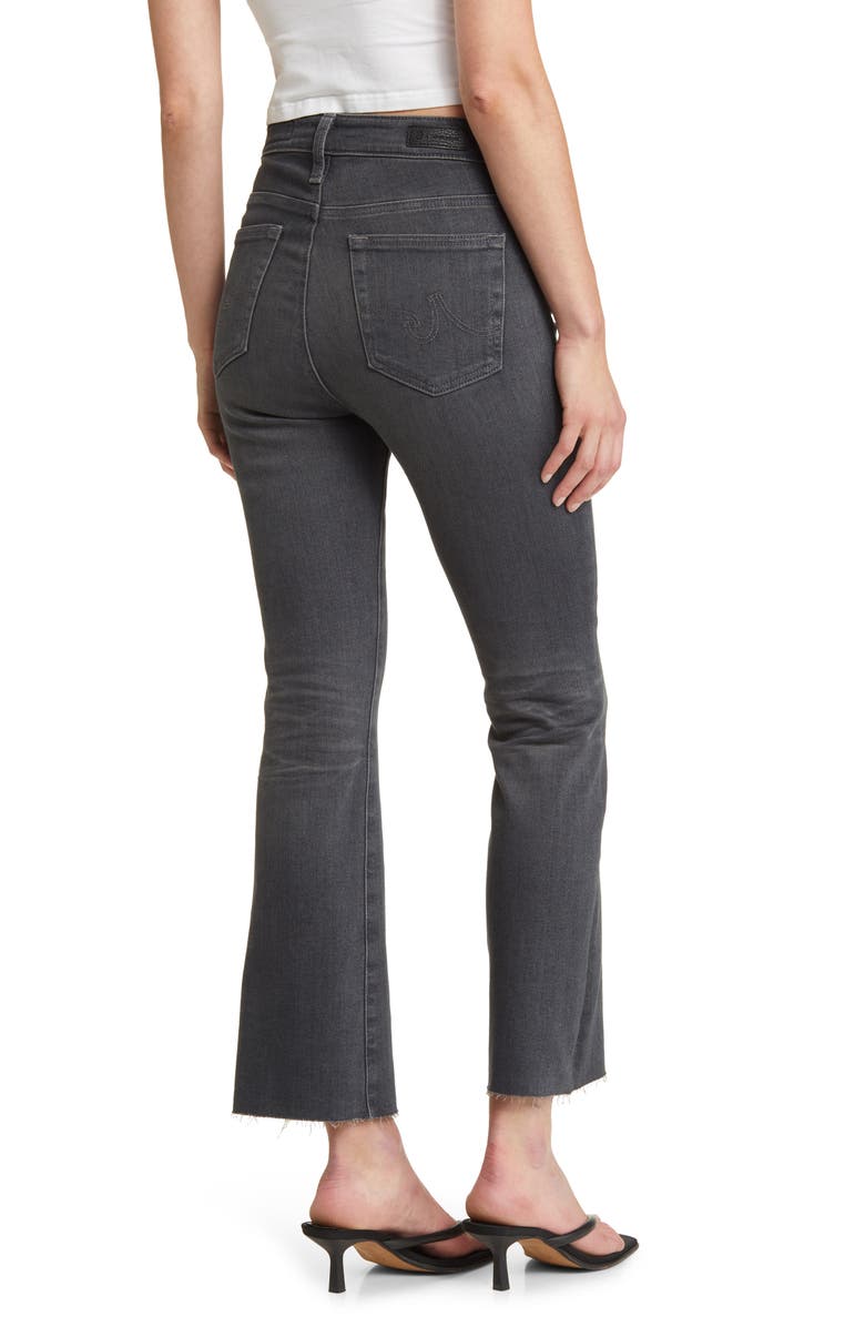 AG Farrah Raw Hem High Waist Crop Bootcut Jeans | Nordstrom