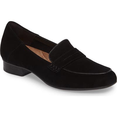 Clarks Keesha Cora Loafer, Black
