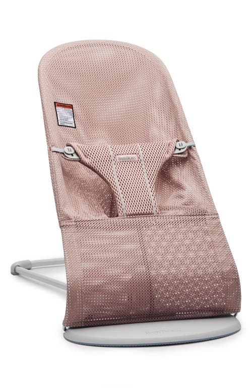 BabyBjörn Bouncer Bliss Convertible Quilted Baby Bouncer in Dusty Pink at Nordstrom