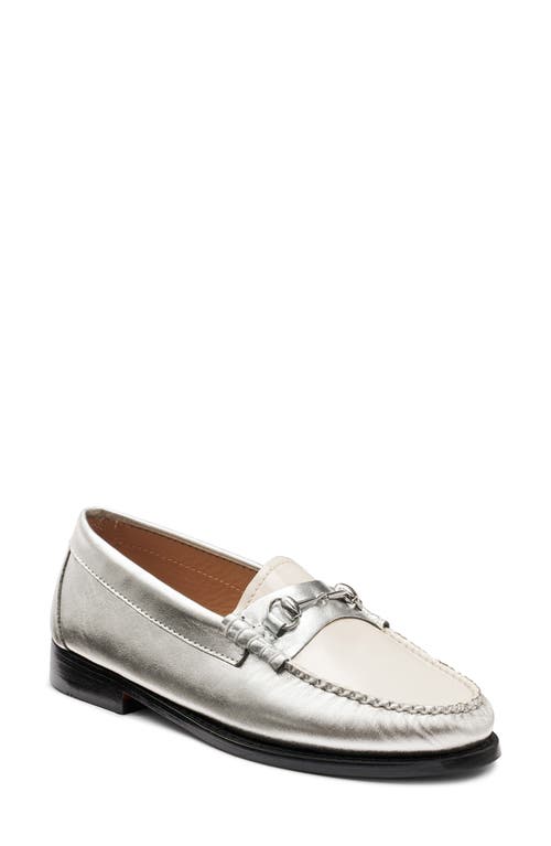 G. H.BASS Lianna Bit Weejuns Penny Loafer White at Nordstrom,