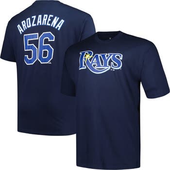 PROFILE Men's Randy Arozarena Navy Tampa Bay Rays Big & Tall Name & Number  T-Shirt