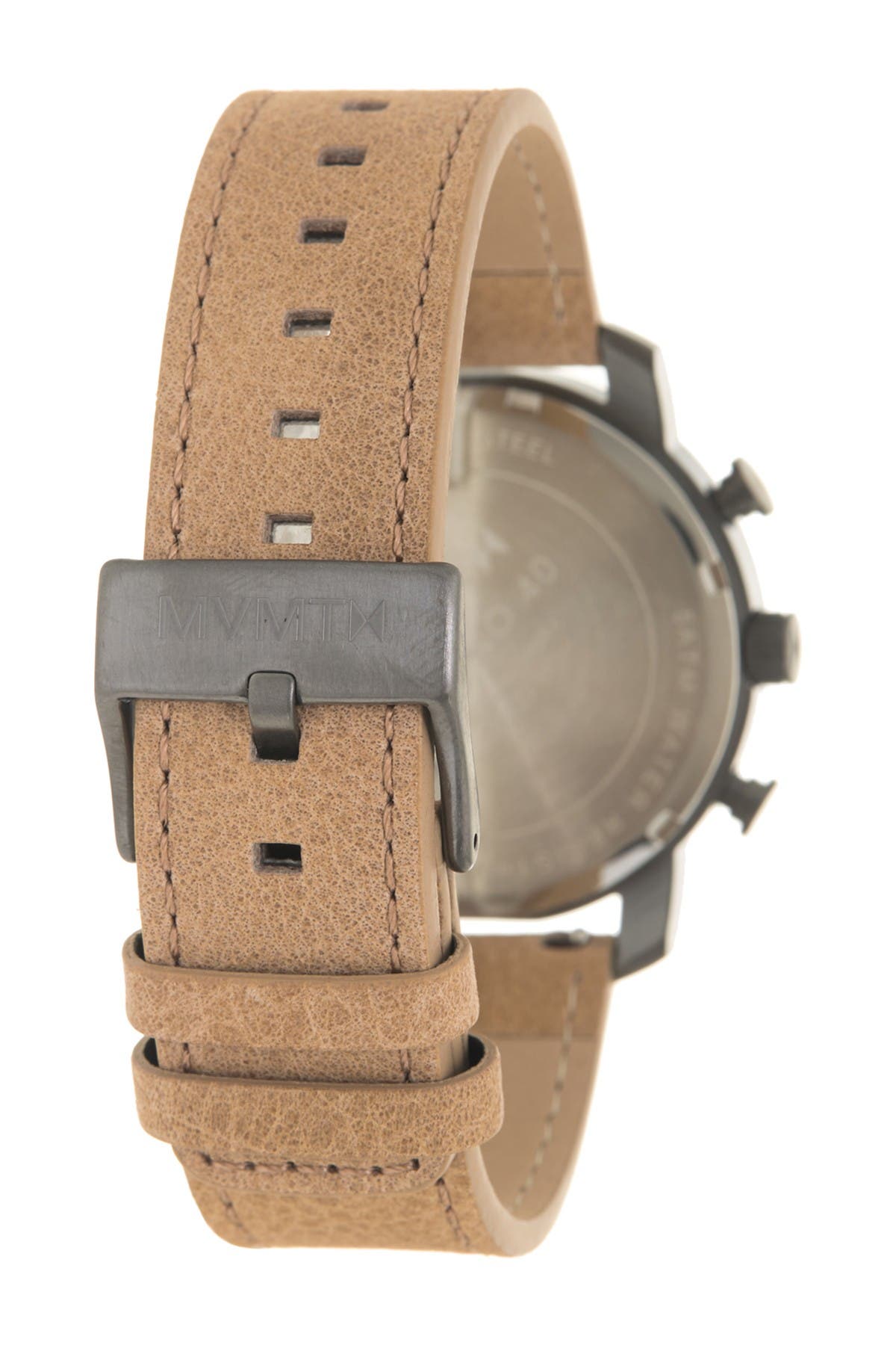 Mvmt Men's Chrono Leather Strap Watch In Grey