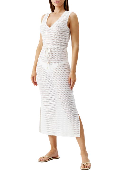 Annabel Open Stitch Cover-Up Dress