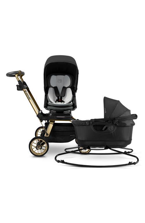 orbit baby Stroll & Sleep G5 Bassinet & Stroller Travel System in Black/Gold at Nordstrom