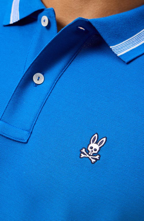 Shop Psycho Bunny Jax Piqué Polo In Nautical Blue